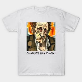 Charles Bukowski T Shirt Design T-Shirt